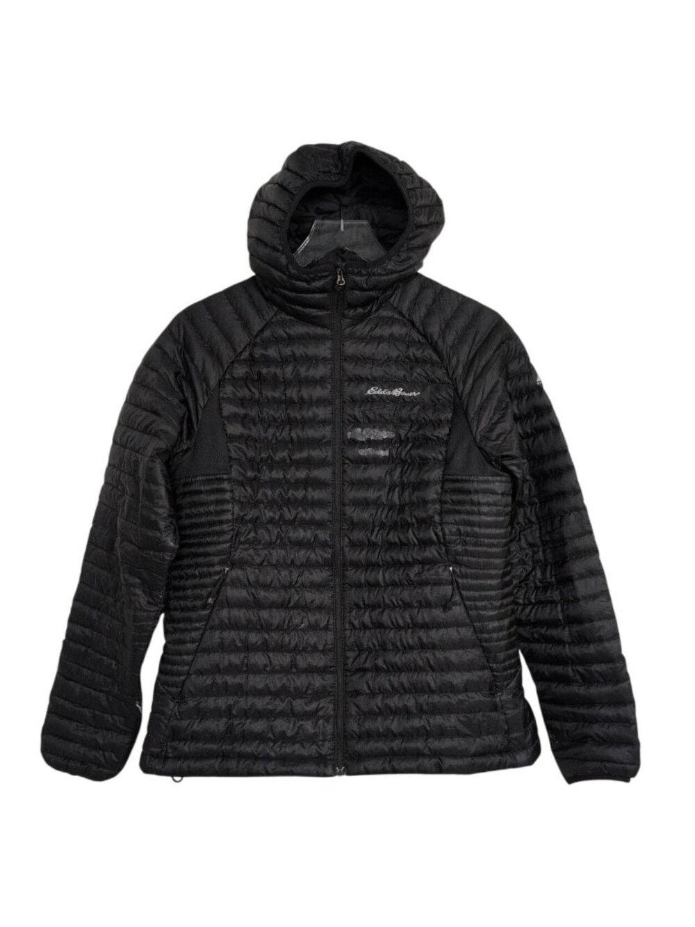 Eddie Bauer 1st Ascent Micro Therm 2.0 Down Jacket Womens Size Large Black Puffe